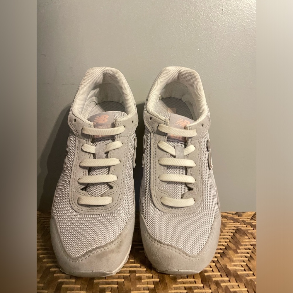 Little Kids New Balance 515 Light Gray Athletic Shoes Size 2.5
